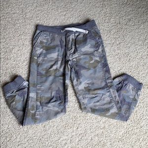 Camouflage boys pants